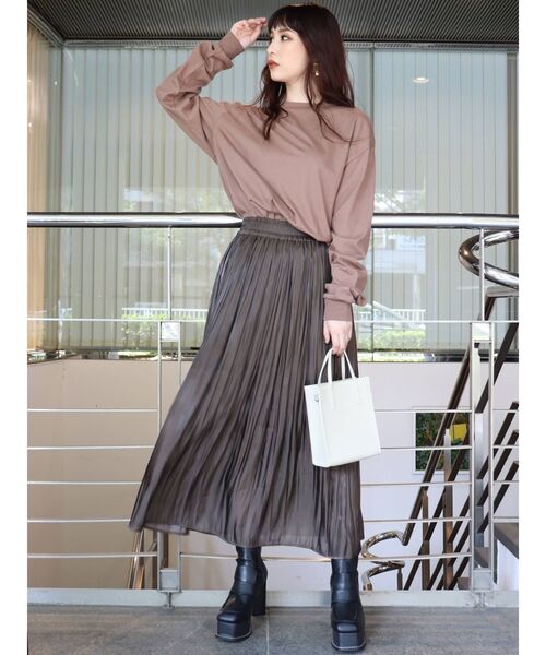 MURUA（ムルーア）の「ヒールローファーブーツ（ブーツ・レディース・ブラック/キャメル・35/36/37）」の11枚目の写真