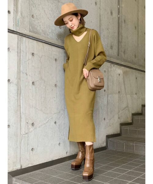 MURUA（ムルーア）の「ヒールローファーブーツ（ブーツ・レディース・ブラック/キャメル・35/36/37）」の18枚目の写真