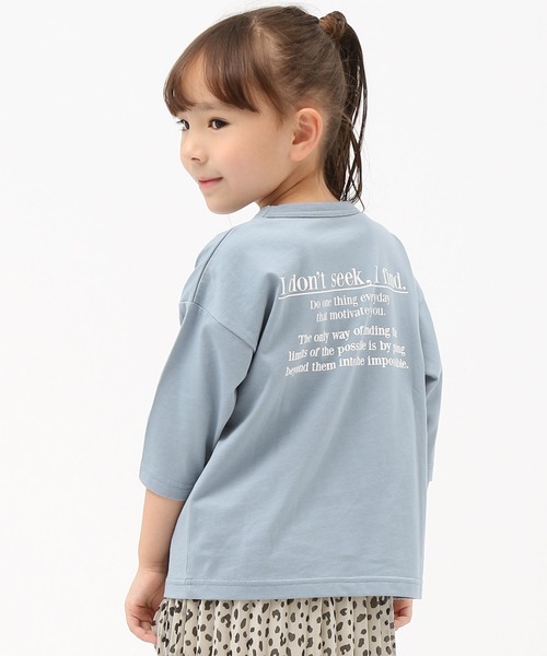 セール】【キッズ】グラフィックT/7分袖/893809（Tシャツ