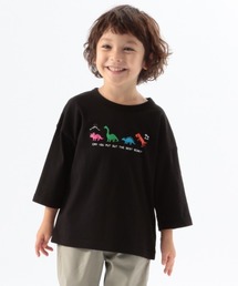 GLOBAL WORK | 【キッズ】グラフィックＴ/7分袖/893809(Tシャツ/カットソー)