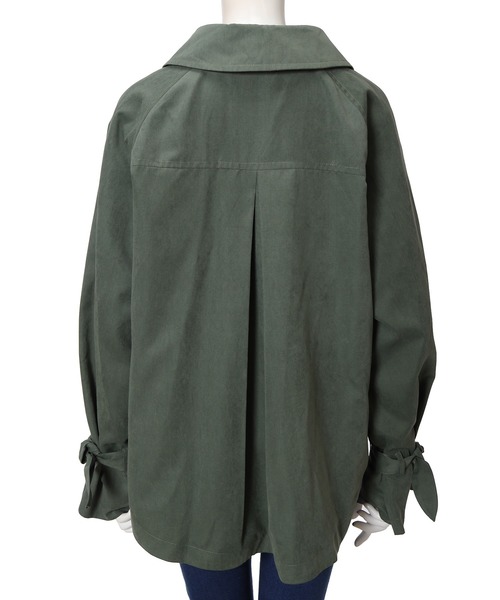 fifth（フィフス）の「ボリュームスリーブショートトレンチコート（トレンチコート・レディース・ブラウン/カーキ・MEDIUM）」の7枚目の写真