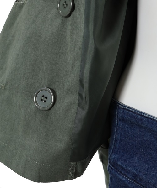 fifth（フィフス）の「ボリュームスリーブショートトレンチコート（トレンチコート・レディース・ブラウン/カーキ・MEDIUM）」の15枚目の写真