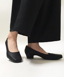 日本製 リクルートパンプス 低ヒール