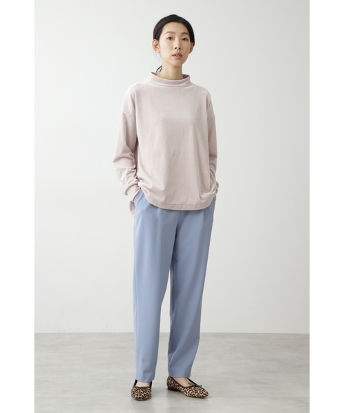 human woman(ヒューマンウーマン)の「◆コーデュロイボンバープルオーバー(Tシャツ/カットソー・レディース・ダークベージュ/ブラウン・MEDIUM)」の16枚目の写真