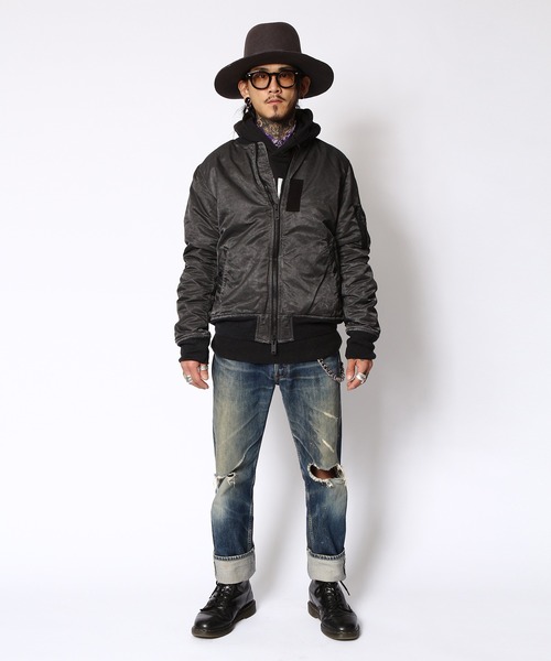 TMT（ティーエムティー）の「HARVEST LABEL×TMT FLYER'S MA-1（MA-1