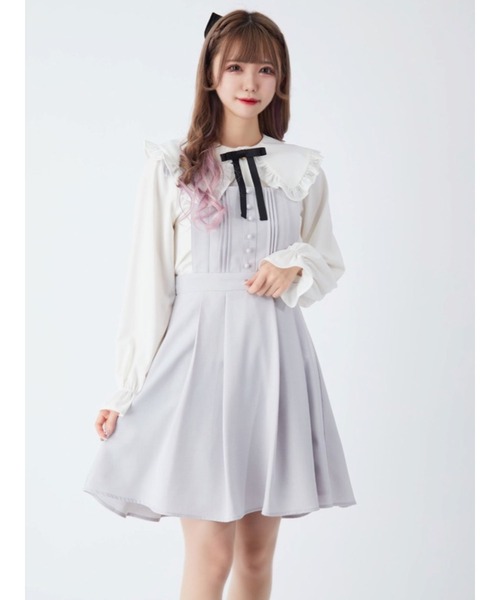 セール フロントタックサロペットワンピース ワンピース Ank Rouge アンクルージュ のファッション通販 Zozotown