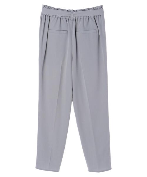 Green Parks(グリーンパークス)の「<ベルト付>タックテーパードストレッチパンツ*(その他パンツ・レディース・ブラック/ベージュ/ピンク/イエロー/ミント/ブルー系その他7・FREE)」の21枚目の写真