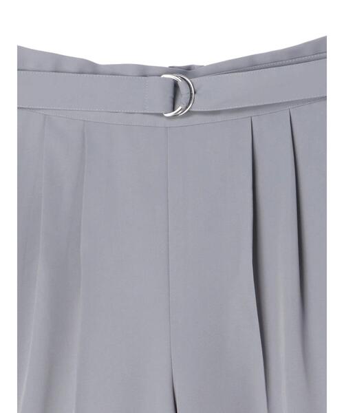 Green Parks(グリーンパークス)の「<ベルト付>タックテーパードストレッチパンツ*(その他パンツ・レディース・ブラック/ベージュ/ピンク/イエロー/ミント/ブルー系その他7・FREE)」の22枚目の写真