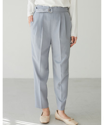 Green　Parks | 【WEB限定】<ベルト付>タックテーパードストレッチパンツ＊(その他パンツ)