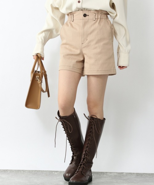 Heather Knit Shorts ニットショートパンツ ブラウン item_252257_main_12_1731659837.jpg