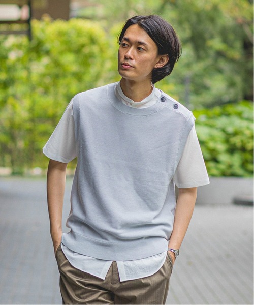 EDIFICE（エディフィス）の「フレンチ ニットベスト（ベスト）」 - WEAR