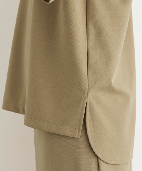 Pierrot（ピエロ）の「ポンチTシャツ×スカートセットアップ（セットアップ・レディース・ネイビー/モカ・L/M）」の22枚目の写真