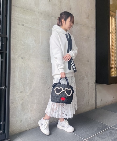 ■未使用 a-jolieアジョリー かごバッグ 大 パールサングラス a-jolie かごバッグ カゴバッグ 「a-jolie/アジョリー」パール