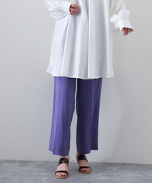 ジョーゼットストレートパンツ