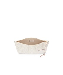★Loewe★オブロング ポーチ（アナグラム ジャカード＆カーフ） オブロング ポーチ（ロエベジャカード&カーフ） ベージュ - LOEWE