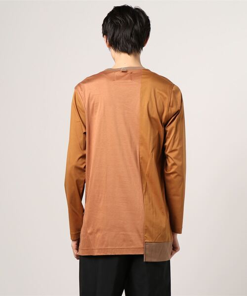 FIT MIHARAYASUHIRO(フィットミハラヤスヒロ)の「スイッチロングTシャツ(Tシャツ/カットソー・メンズ・オレンジ・44/46)」の3枚目の写真