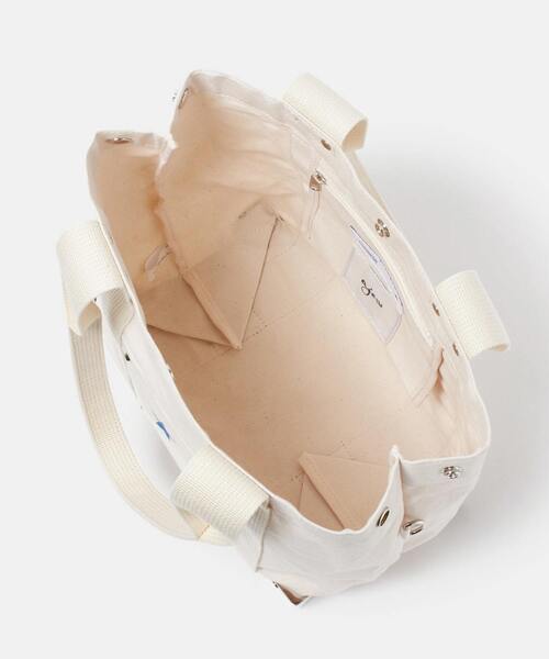 ajew（エジュー）の「【CONVERSE TOKYO×ajew】トートバッグ（umeda）（トートバッグ・レディース・ホワイト/カーキ・FREE）」の7枚目の写真