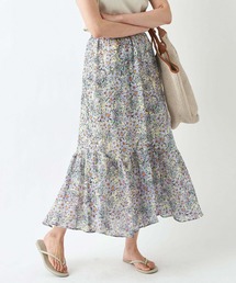 RIVE DROITE | IPEKERデイジープリントティアードスカート(スカート)