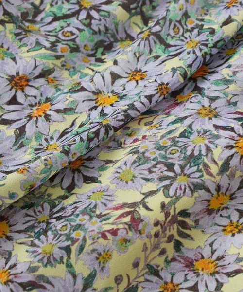 RIVE DROITE（リヴドロワ）の「IPEKERデイジープリントティアードスカート（スカート・レディース・イエロー/ブラック・38/36）」の21枚目の写真