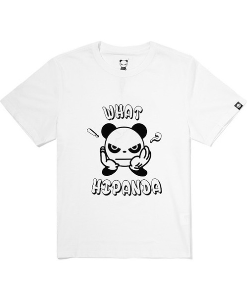 HIPANDA ハイパンダ メンズ WHAT HIPANDA Tシャツ(Tシャツ/カットソー)|HIPANDA(ハイパンダ)