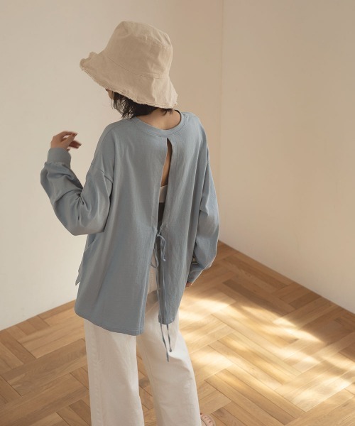 marjour（マージュール）の「FRINGE BUCKET HAT（ハット・レディース・ブラック/アイボリー・FREE）」の18枚目の写真