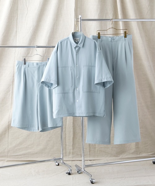 EMMA CLOTHES  ブライトポプリン  3点セットアップ 試着のみ EMMA CLOTHES ブライトポプリン 3点セットアップ