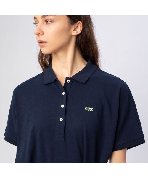 LACOSTE（ラコステ）の「リヨセル×コットンポロドレス（シャツ