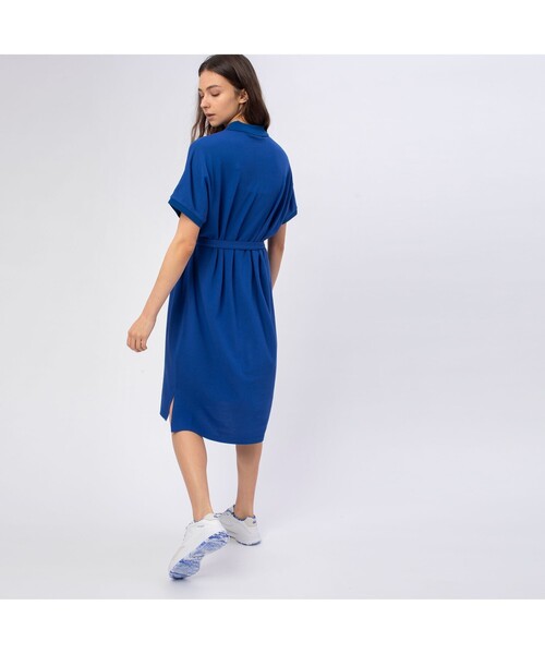 LACOSTE（ラコステ）の「リヨセル×コットンポロドレス（シャツ