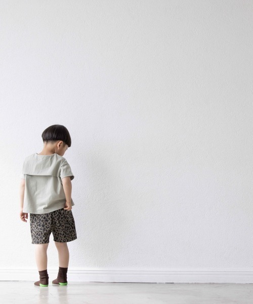 LOWRYS FARM（ローリーズファーム）の「デッキショーツ　949603（その他パンツ・キッズ・ブラック系その他/ベージュ系その他/レオパード/ストライプ・110cm/120cm/130cm）」の15枚目の写真