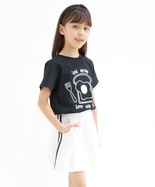 Bee des Bee(ビーデスビー)の「インナーパンツ付きラインスカート(スカート・キッズ・ブラック/グレー/ネイビー/ラベンダー/チャコールグレー/ホワイト/ライトブルー/ピンク/ミント/ベージュ/パープル/カーキ/ブルー系その他・110cm/130cm/150cm/120cm/140cm/100cm)」の14枚目の写真