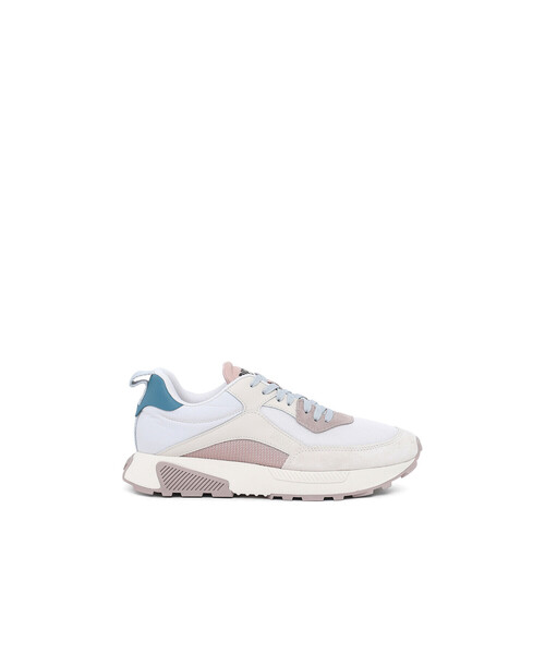 DIESEL（ディーゼル）の「レディース 異素材MIX ランニング スニーカー（スニーカー・レディース・ライトピンク/ホワイト・38/39/36/37/35）」の19枚目の写真