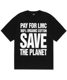 【LMC】SAVE THE PLANET ORGANIC TEE / エルエムシー セーブ ザ プラネット メッセージ オーガニック Tシャツ
