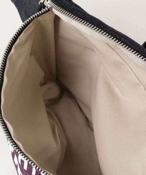 HYSTERIC GLAMOUR（ヒステリックグラマー）の「DENIM×NYLON ボディーバッグ（トートバッグ・メンズ・パープル/イエロー/グリーン・FREE）」の10枚目の写真