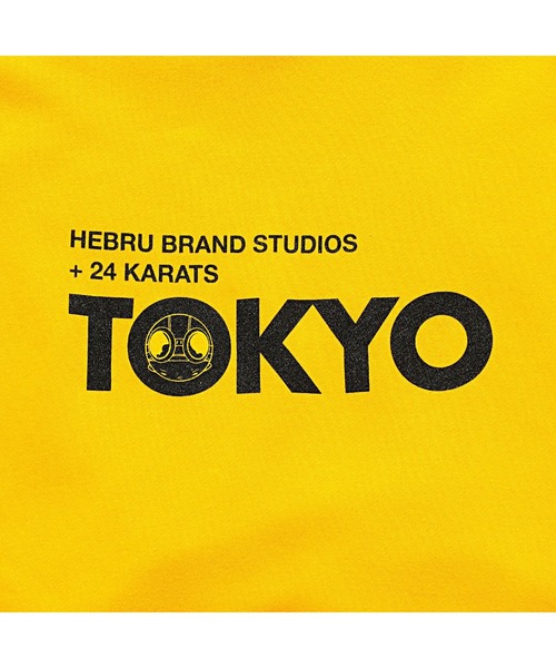 24karats（トゥウェンティーフォーカラッツ）の「HEBRU TOKYO Hoodie（パーカー・メンズ・ブラック/イエロー・S/M）」の13枚目の写真