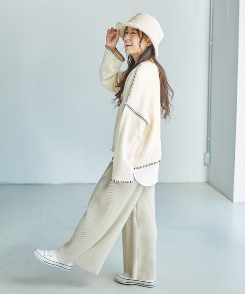 14+(イチヨンプラス)の「ボアバケットハット(ハット・レディース・ブラック/ブラウン/オフホワイト・FREE)」の15枚目の写真