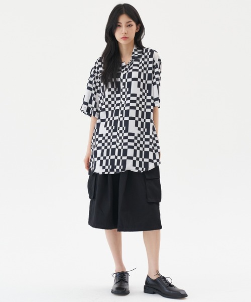 FEKETE（フェケテ）の「FEKETE HALF CORGO WORK PANTS（カーゴパンツ・メンズ・ブラック/カーキ・FREE）」の13枚目の写真