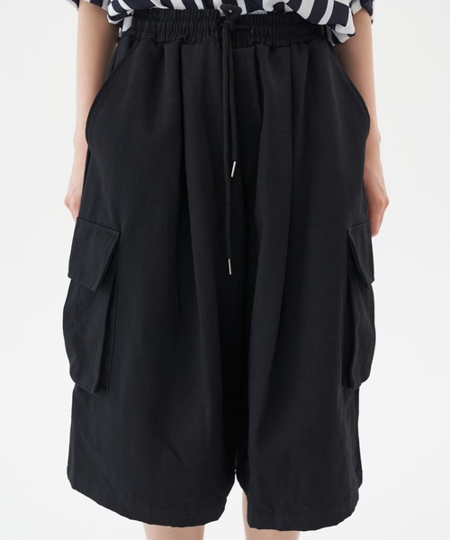 FEKETE（フェケテ）の「FEKETE HALF CORGO WORK PANTS（カーゴパンツ・メンズ・ブラック/カーキ・FREE）」の17枚目の写真