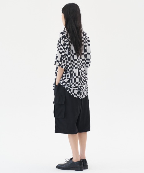 FEKETE（フェケテ）の「FEKETE HALF CORGO WORK PANTS（カーゴパンツ・メンズ・ブラック/カーキ・FREE）」の9枚目の写真