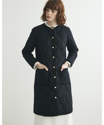 ARKLEY LONG/アークリー ロング ウール キルティングコート