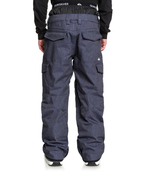 Quiksilver(クイックシルバー)の「PORTER GAITER DENIM/クイックシルバースキースノーボードボトムス(その他パンツ・メンズ・ブラック系その他・SMALL/MEDIUM/LARGE/X-LARGE/X-SMALL)」の3枚目の写真