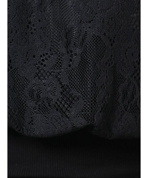 dazzlin（ダズリン）の「レースペプラムブラウス（シャツ/ブラウス・レディース・オフホワイト/ブラック・FREE）」の12枚目の写真