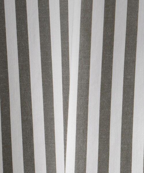 BEAUTY&YOUTH UNITED ARROWS（ビューティーアンドユースユナイテッドアローズ）の「BY ストライプロング シャツワンピース ◆（シャツワンピース・レディース・レッド/オリーブ・S/M）」の10枚目の写真