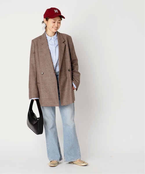 Deuxieme Classe(ドゥーズィエムクラス)の「Modern Garconne CAP(キャップ・レディース・ボルドー/ネイビー・FREE)」の3枚目の写真