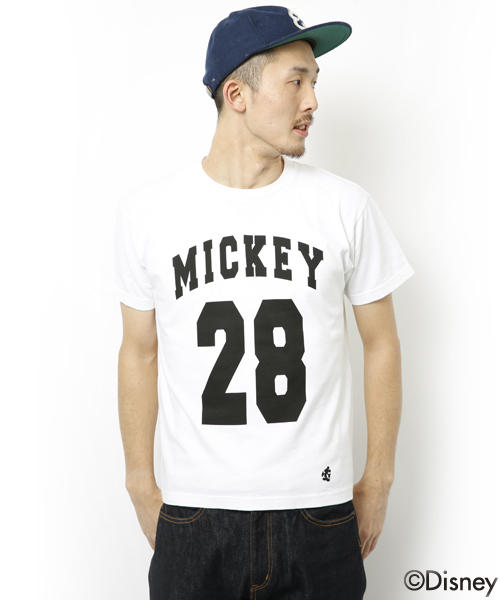 SILAS（サイラス）の「【Disney(ディズニー) 】S/S TEE MICKEY NO.（Tシャツ/カットソー・メンズ・ブラック/ホワイト・LARGE/SMALL/MEDIUM/X-LARGE）」の3枚目の写真