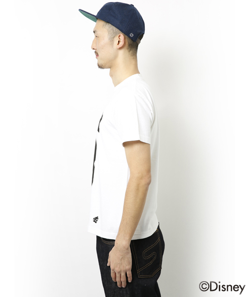 SILAS（サイラス）の「【Disney(ディズニー) 】S/S TEE MICKEY NO.（Tシャツ/カットソー・メンズ・ブラック/ホワイト・LARGE/SMALL/MEDIUM/X-LARGE）」の4枚目の写真
