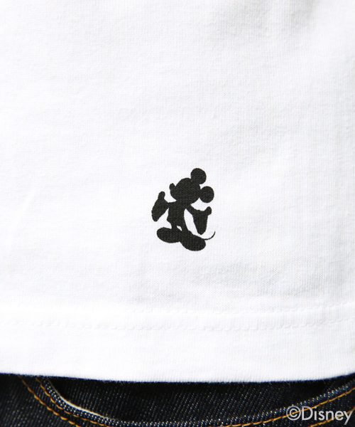 SILAS（サイラス）の「【Disney(ディズニー) 】S/S TEE MICKEY NO.（Tシャツ/カットソー・メンズ・ブラック/ホワイト・LARGE/SMALL/MEDIUM/X-LARGE）」の6枚目の写真