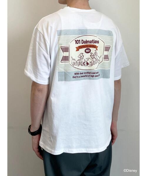 Disney(ディズニー)の「101匹わんちゃん/スカーフ付きビッグTシャツ(Tシャツ/カットソー・レディース・ブラック/オフホワイト・FREE)」の19枚目の写真