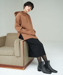 YECCA VECCA | P.サイドスリットフーディー＊(パーカー)