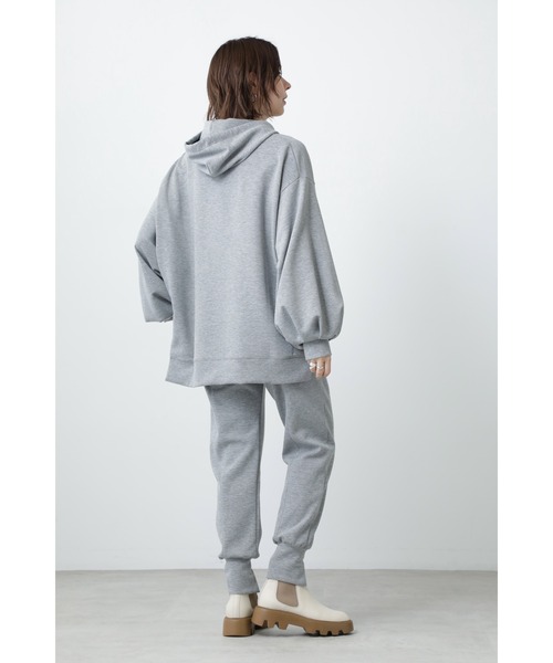 GENE HEAVENS（ジーンヘブンズ）の「(GENE HEAVENS)リラックススムーススウェットジョグパンツ（スウェットパンツ・レディース・グリーン/グレー/パープル・ONE SIZE）」の5枚目の写真