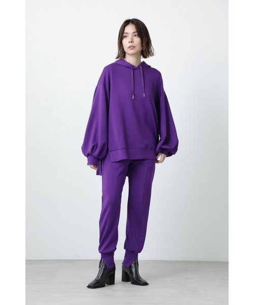 GENE HEAVENS（ジーンヘブンズ）の「(GENE HEAVENS)リラックススムーススウェットジョグパンツ（スウェットパンツ・レディース・グリーン/グレー/パープル・ONE SIZE）」の8枚目の写真